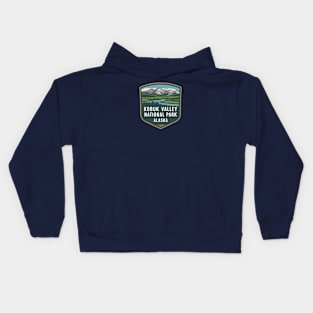 Kobuk Valley National Park Emblem Kids Hoodie